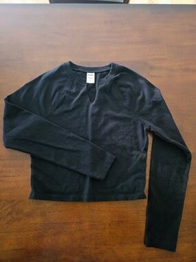 NWOTs Women's PINK Victoria's Secret Split Collar Crew Shirt